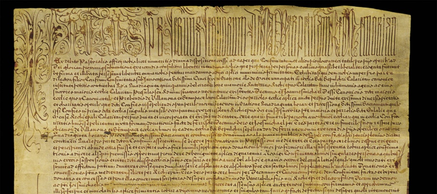 Pergamena con sigillo, 1604