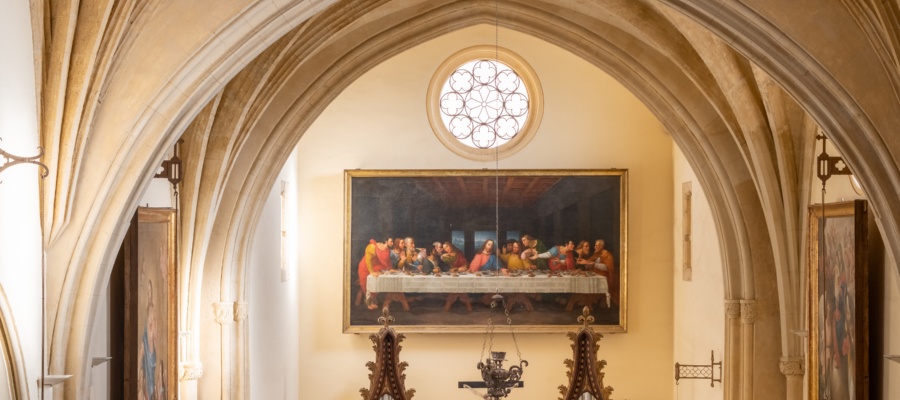 Navata centrale della chiesa di SantEulalia