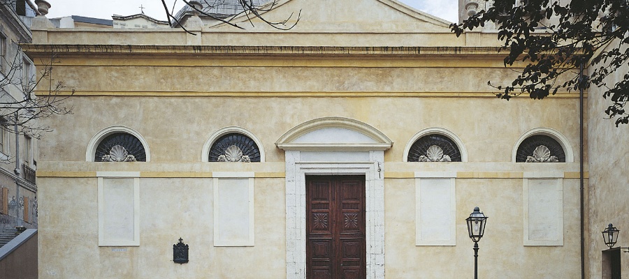 Facciata della Chiesa del Santo Sepolcro